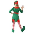 thumbnail image 3 of Girl's Santa's Helper Costume, 3 of 3