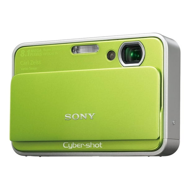 Sony Cybershot DSCT2 8MP Digital Camera with 3x Optical Zoom (Green