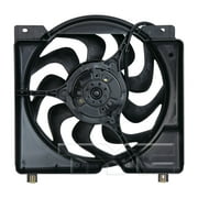 TYC 620560 for Jeep Cherokee Replacement Radiator/Condenser Cooling Fan Assembly Fits 2001 Jeep Cherokee