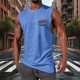 thumbnail image 2 of Pullover de Moda Casual para Hombres Cuello Redondo sin Mangas Suelto Primavera Y Verano, 2 of 5
