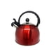 thumbnail image 1 of Tetera Silbadora Acero Inoxidable 2.5 Lt Cocina Royal Haus Royal Haus  Color Rojo 2.5 L, 1 of 3