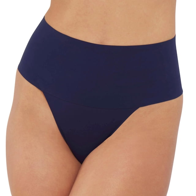 Tanga Invisible SPANX Core Control Azul Marino XS
