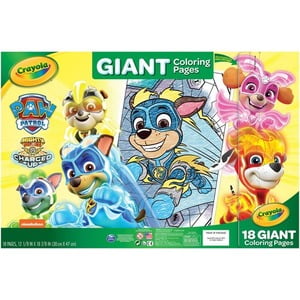 Crayola Nickelodeon's Paw Patrol Giant Pages, 18 Pages