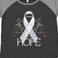 thumbnail image 4 of Inktastic Hope- Lung Cancer Awareness Women's Plus Size T-Shirt, 4 of 5