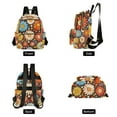 thumbnail image 4 of FORMRS Mini Backpack Purse for Women Travel Daypack Casual Shoulder Bag, Blooming Flowers, 4 of 7