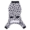 thumbnail image 6 of HDE Dog Pajamas One Piece Lightweight Jumpsuit for M-3XL Dogs Snow Leopard 2XL, 6 of 7