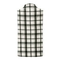 thumbnail image 5 of Gpaecead Women's Plaid Sleeveless Vest - Warm Fleece Winter Warm Gilet Black, 5 of 9