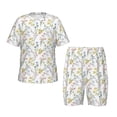 thumbnail image 1 of Balery Floral Conjunto de Pijama Infantil de Manga Corta con Estampado – Ropa de Dormir de Algodón Suave-Medium, 1 of 6