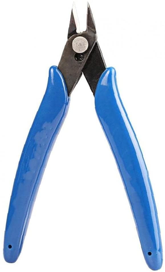 Precision Flush Wire Cutter Plier Cable Snips Electrical Cutting Side Tool DIY 