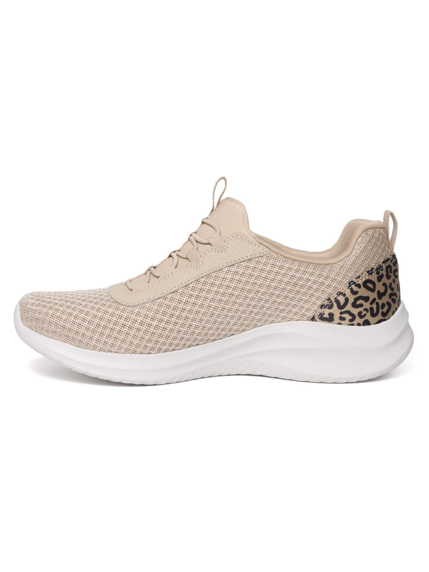 Skechers Women's Zinergy Leopard Print Slip-On Athletic Shoe