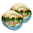 thumbnail image 5 of Gone Fishing Birthday Party Supplies Set Plates Napkins Cups Tableware Kit for 16, 5 of 7