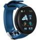 thumbnail image 1 of Injueey Reloj inteligente inalámbrico de plástico Pantalla redonda portátil Reloj de compatible con Bluetooth de presión arterial Relojes inteligentes Azul, 1 of 6