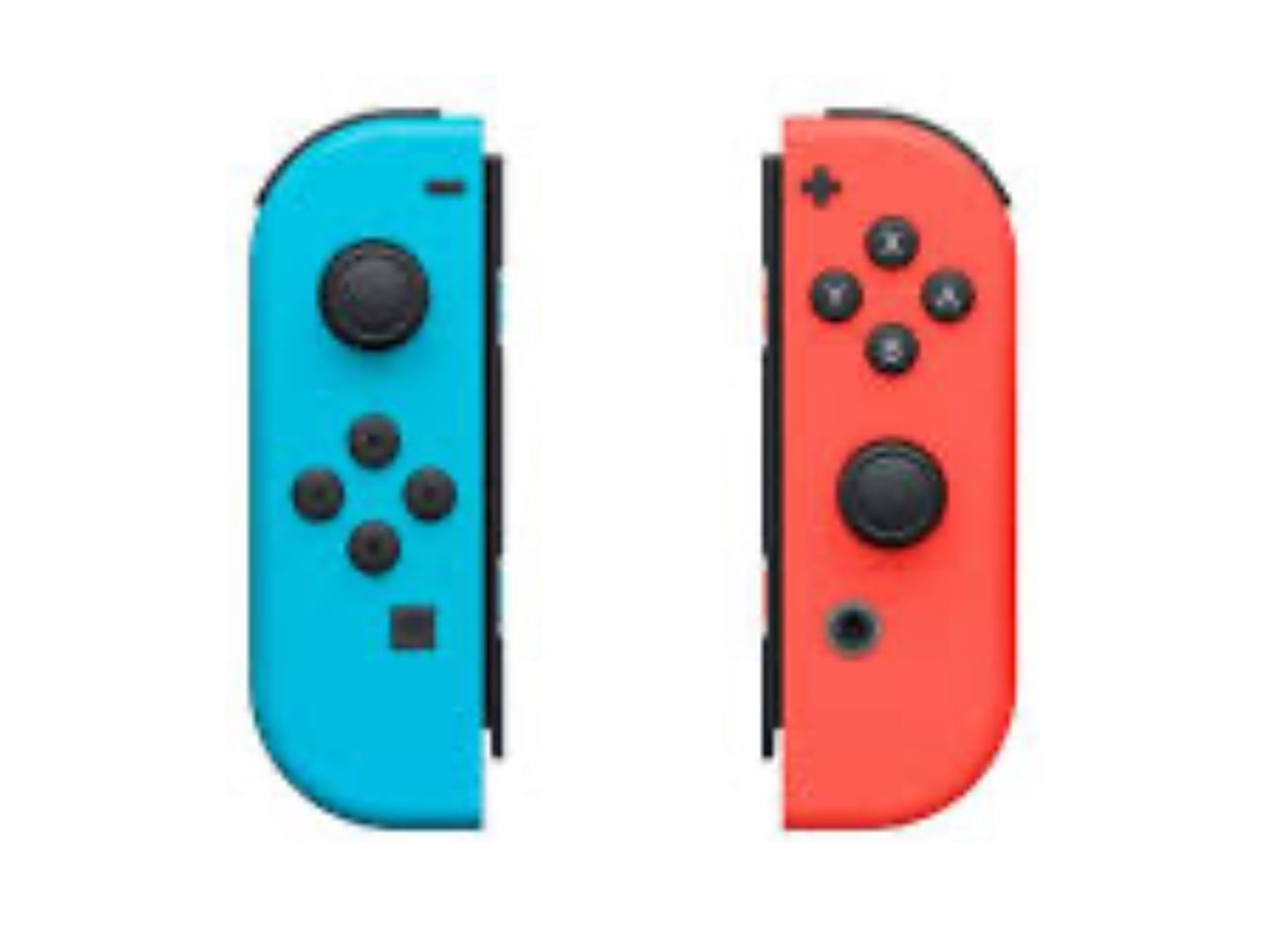 Nintendo Switch Neon Blue and Red Joy-Con, Mario Rabbids Sparks of