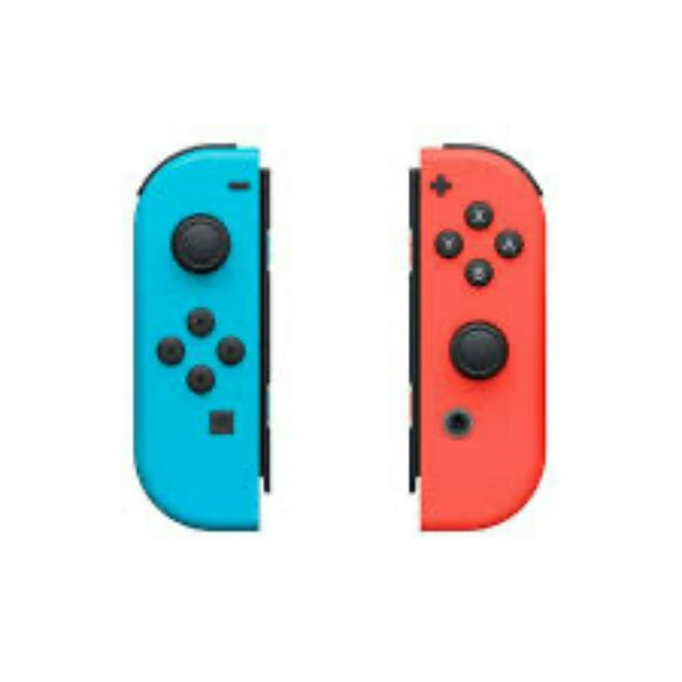 Nintendo Switch Neon Blue and Red Joy-Con, Mario Rabbids Sparks of