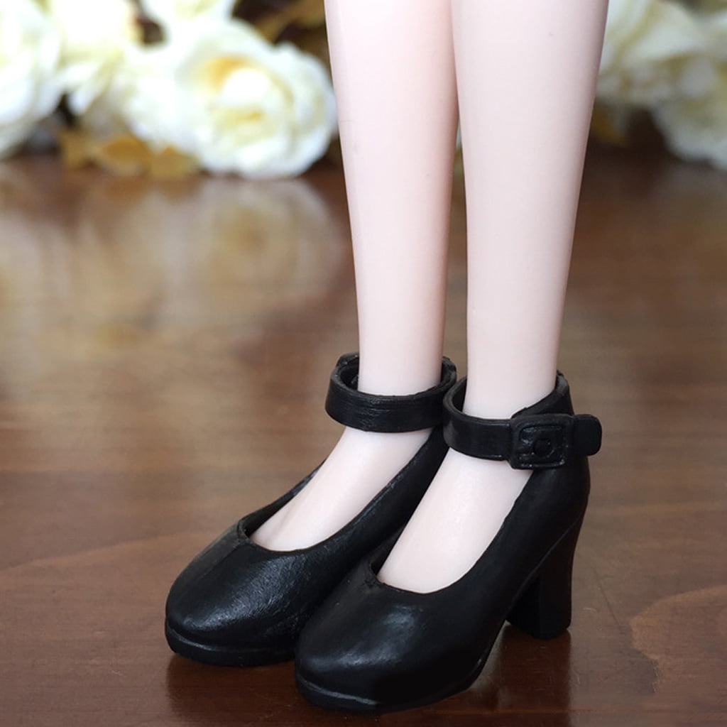 1/6 Girls Sailor Uniform and High Heel Shoes for 12" Action Figure 