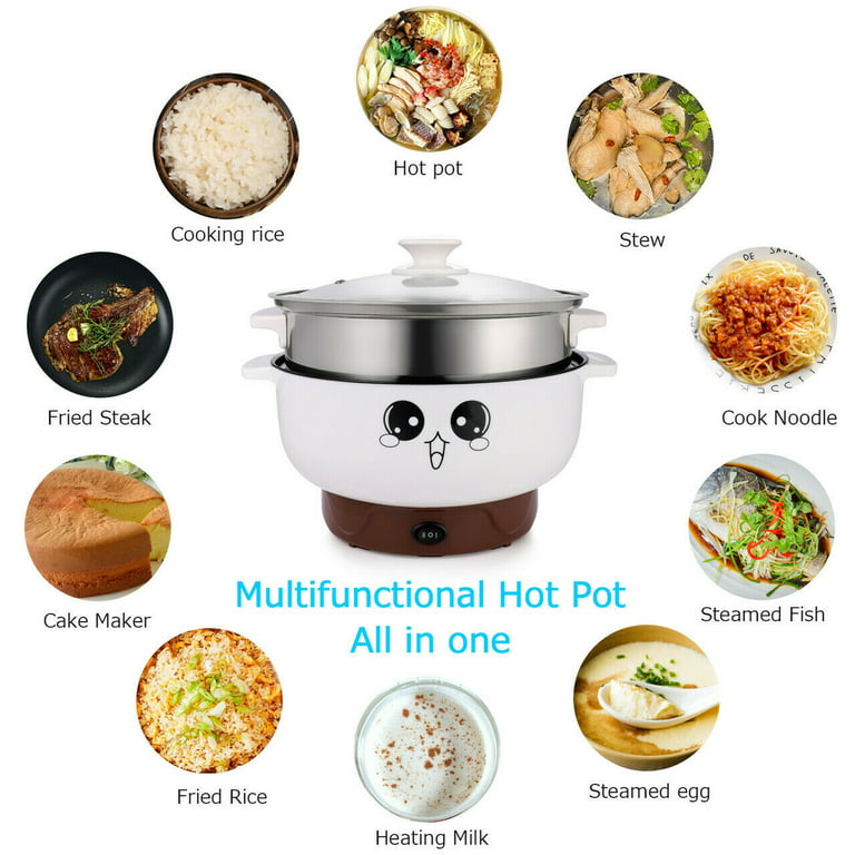 Electronic Self Heating Hot Pot Multifunctional Fry Pan Skillet 32cm -  China Energy Efficient Cooking and Electric Fryer price