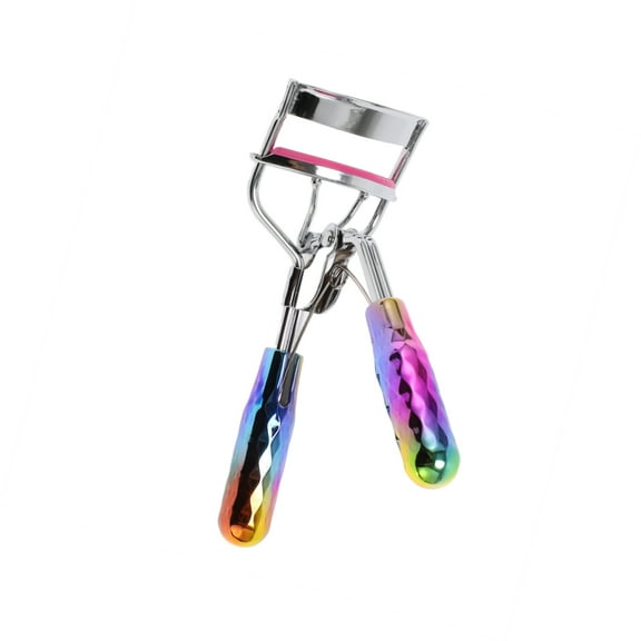 Vocoste Women Handle Eyelash Curler for Beauty Parlor Business Travel Stainless Steel Plastic Assorted Color