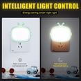 thumbnail image 5 of Luz nocturna para niños con enchufe, 2 piezas de luz nocturna con enchufe eléctrico para niños con sensor crepuscular, luz nocturna LED ajustable, Plug and Play, lámpara de pared pequeña para, 5 of 5