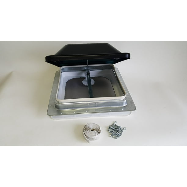 Ventline RV Roof Vent Smoke w Putty & Screws By Ventadome Ship from US