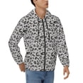 thumbnail image 4 of Zip Up Hoodies for Men - Wild Animal Leopard Print Long Sleeve Comfrt Men'S Fashion Hoodies & Sweatshirts, Jackets for Men Hoodies Pullover Clothing Clothes with Pouch, 4 of 5