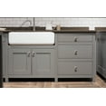 thumbnail image 4 of Utopia Alley HW204PLBN021 Charlton Brushed Nickel Cabinet Knob  1.2 inch Diameter, 4 of 7