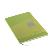 Fabriano Ecoqua Plus Stitch-Bound Notebook, 8.3 x 11.7, A4, Graph, Lime