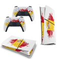 thumbnail image 5 of Spanish Flag PS5/PS5 Pro/PS5 Slim Digital Disc Skin Sticker For Console And Controller Skins, 5 of 7