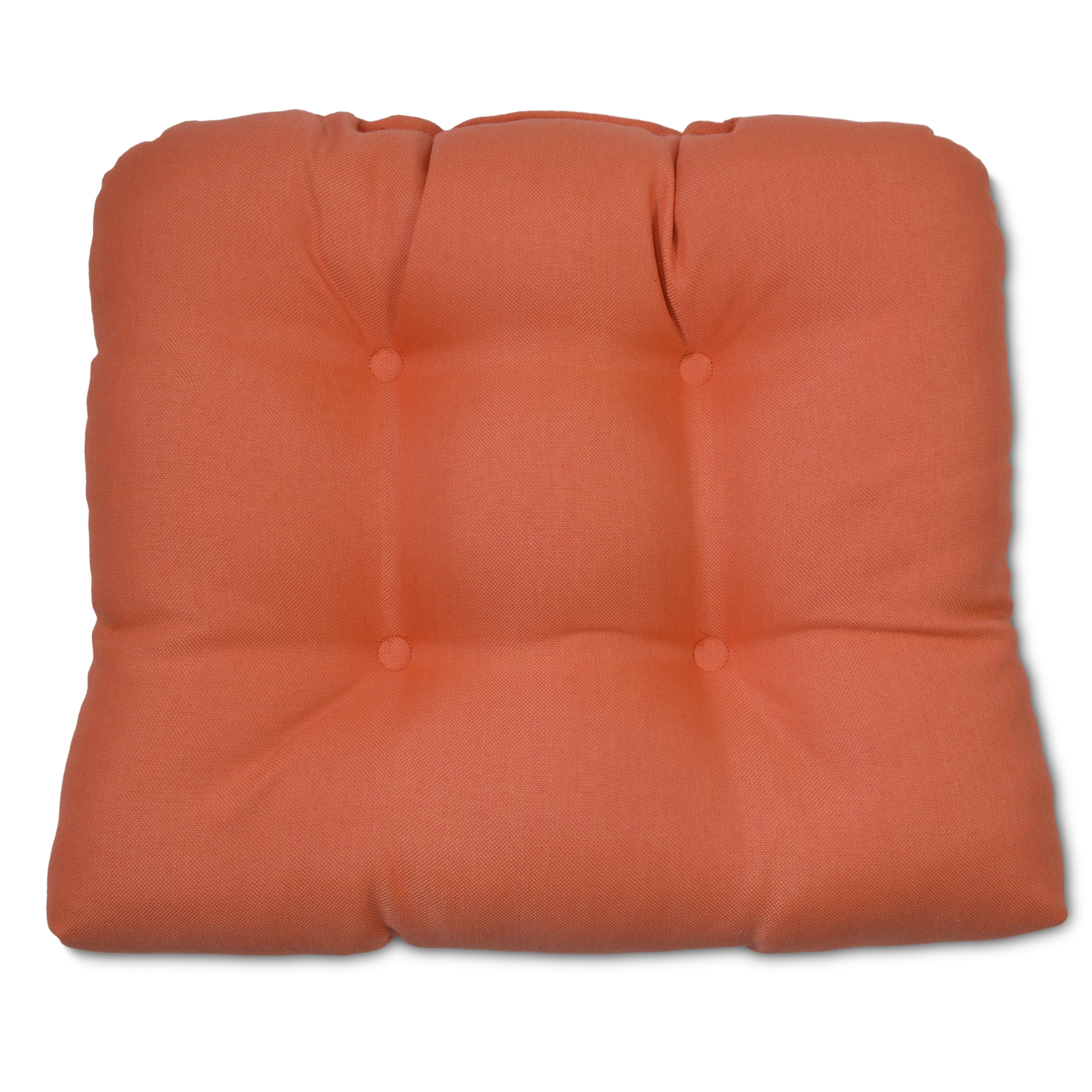 Decor Therapy 19" x 18" Coral Solid Print Rectangle Chair Outdoor