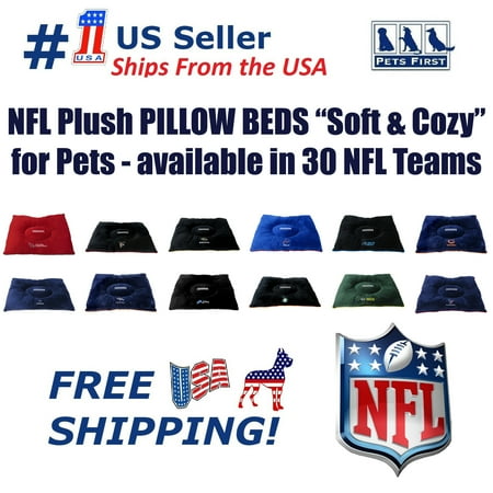 Pets First Nfl Tampa Bay Buccaneers Pillow Bed Mattress Premium