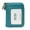 Blue, variant on Women Zipper Wallet RFID Blocking Coin Pouches Credit Card Holder Fashion Short Purses Grey