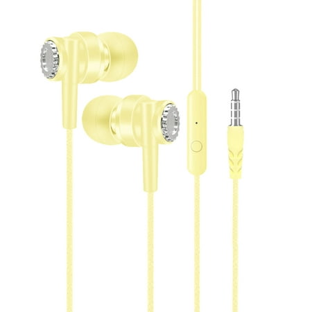Headphones Yellow