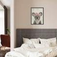 thumbnail image 6 of WFSposter Retro Koala Canvas Wall Art Country Animal Printing Funny Koala with Garland Wall Décor Rustic Home Artwork for Nursery Decor Bathroom Kitchen Kid's Room Decoration 12x16inch, 6 of 7