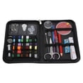 thumbnail image 2 of DIY Multi-Functional Sewing Supplies, Nylon Compact Sewing Kit Portable Lightweight With Stainless Steel Needle For Home Daily Use For Sewing Black, 2 of 8