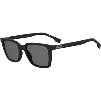 Hugo Boss 1036/S Plastic Unisex Rectangle Sunglasses Black  display picture 1