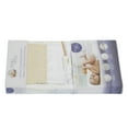 thumbnail image 3 of Evolur 3-Sided Contour Changing Pad Gift Set – Changing Pad with 2 Cotton Covers & Liner, Non-Skid Bottom, Safety Harness, Waterproof Foam Core, 3 of 17