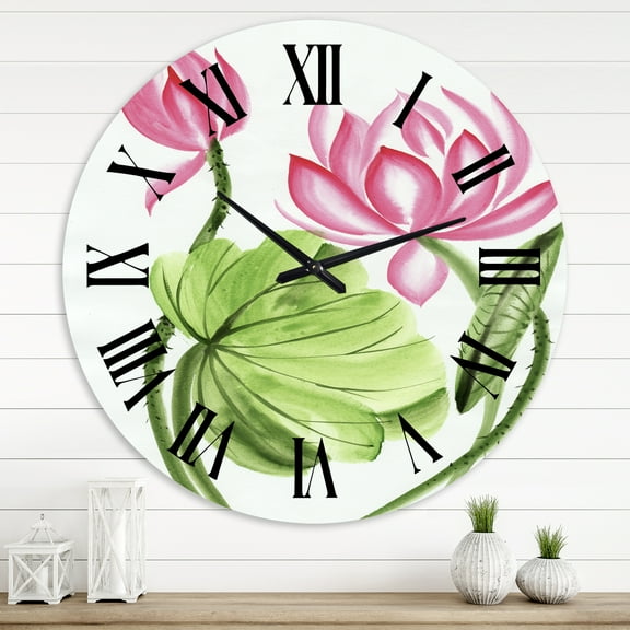 Designart 1 in Traditional Wall Clock