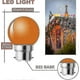 thumbnail image 2 of 20 Pack G45 Coloured LED Light Bulbs - 1w Bayonet Night Light Bulbs in Orange, Red, Green, Blue, and Yellow Suitable for Various Uses, 2 of 3