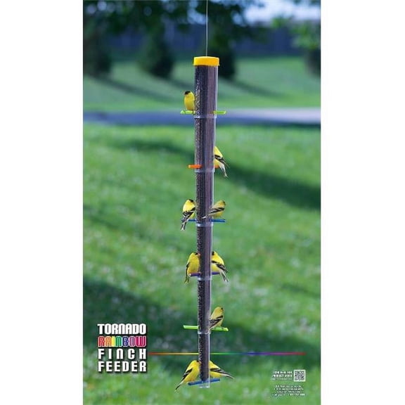 S&K Manufacturing  Tornado Rainbow Finch Bird Feeder
