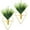 Gold, variant on 2 Pcs Hanging Planters with Artificial Plants Metal Hanging Vase Indoor Plants Holder Modern Geometric Wall Decor for Home Living Room Office(Gold,Aquatic Plant)