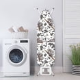 thumbnail image 3 of HELLHERO Koala Ironing Board Covets Easy to Install Soft Iron Board Cover Replacement Polyester Fiber Fabric Ironing Board Cover for Women Gifts, 3 of 5