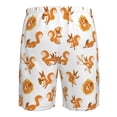 thumbnail image 6 of Naloa Squirrel Playing Men's Beach Shorts, Surfing shorts, Swim trunks, Quick Dry Swim Trunks for Surfing Beach Fun - Medium, 6 of 9