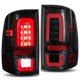 thumbnail image 1 of Luces traseras MAYELLO Full LED negras con lente transparente para Dodge Ram 09-24, 1 of 9