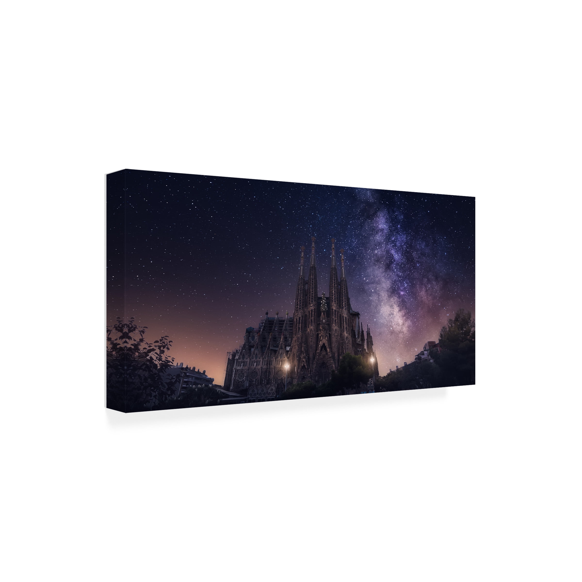 Carlos F. Turienzo 'Sagrada Familia' Canvas Art