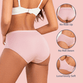 thumbnail image 5 of Womens Underwear Pack,C Section Underwear，plus size Panties 6Packs, 5 of 7