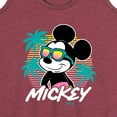 thumbnail image 3 of Disney - Mickey Sunset Shades - Women's Racerback Tank Top, 3 of 5