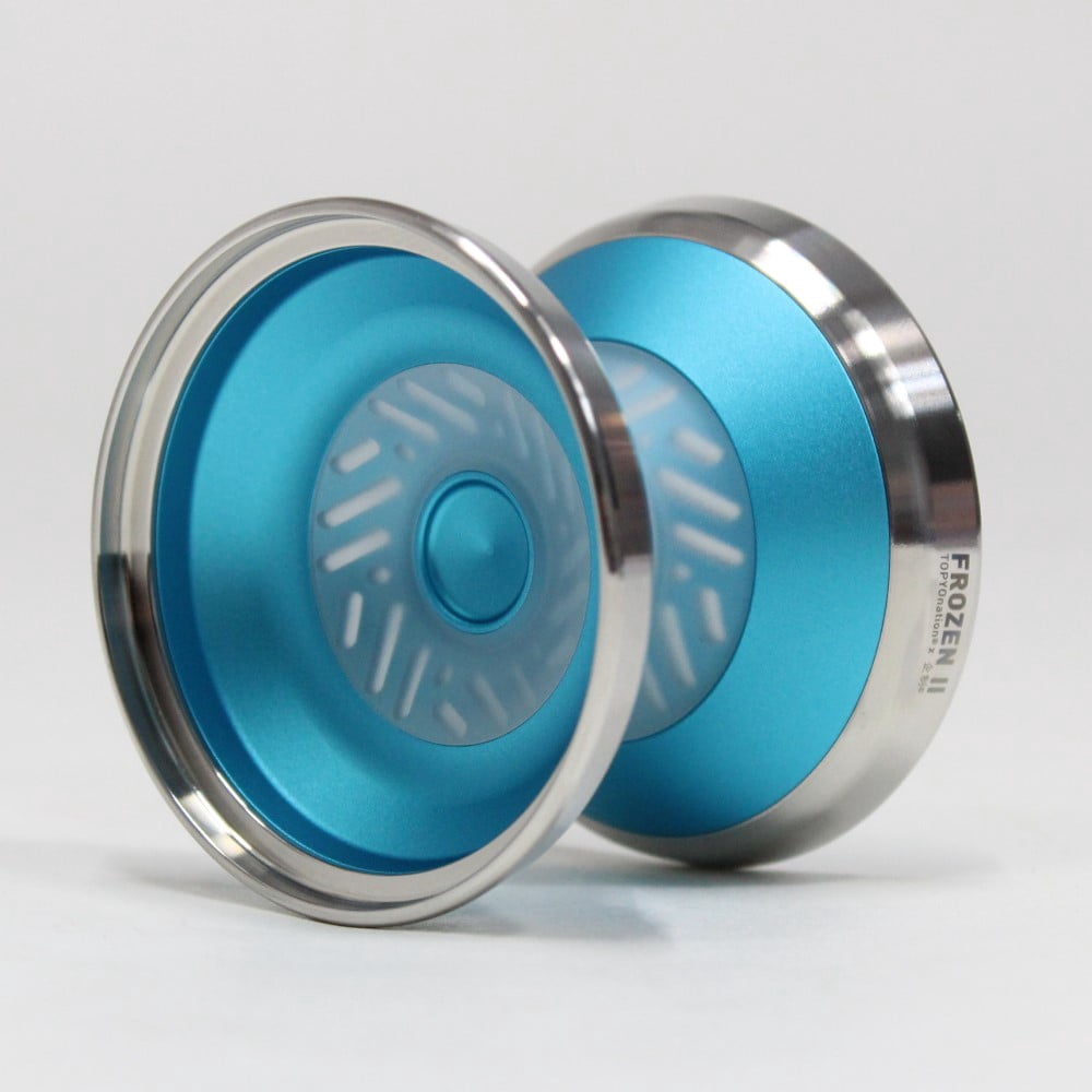 TOP YO x Expectmake Frozen II Yo-Yo -Hybrid Tri-Material Hollow Structured Yo-Yo (Light Blue)