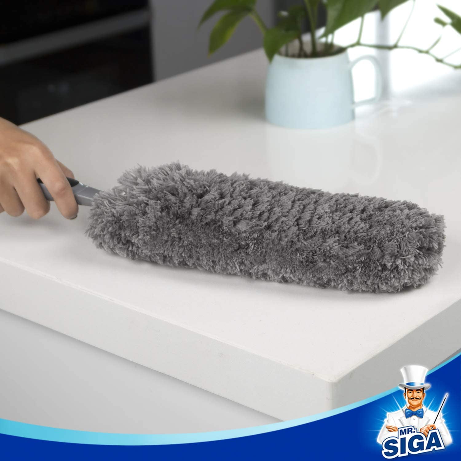 Tackle annoying dust around your home with ease with our Microfiber Duster.  The delicate microfiber strands trap and hold dust without the…