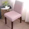 thumbnail image 3 of Sage Green Dining Chair Cover Set of 4,Stretch Chair Protectors Slipcover,Spandex Kitchen Chair Seat Back Cushion Slip Cover for Dining Room,Party,Hotel Abstract Gradient Minimalist Ombre Modern, 3 of 6