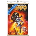 thumbnail image 3 of Star Wars: Saga - Boba Fett - Empire Wall Poster with Wooden Magnetic Frame, 22.375" x 34", 3 of 3