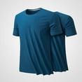 thumbnail image 4 of YFNNUP Mens Ice Silk Shirt Quick Drying Short Sleeve Sports Golf Tennis T-Shirt Moisture-Wicking Summer Shirts, 4 of 7